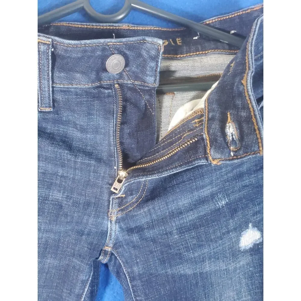 American Eagle Ne(x)t Level Flex Skinny Distressed Women's Denim Jeans Size 28 - Picture 4 of 16